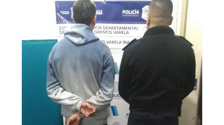 Allanamiento y detención en Santa Rosa